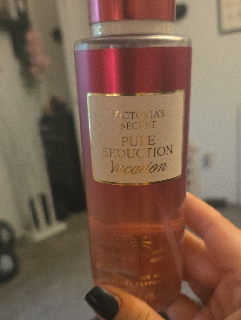 Victoria's Secret Pure Seduction Vacation Fragrance Mist - Pink & Gold